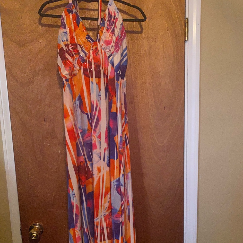 Spring dresses all maxi.